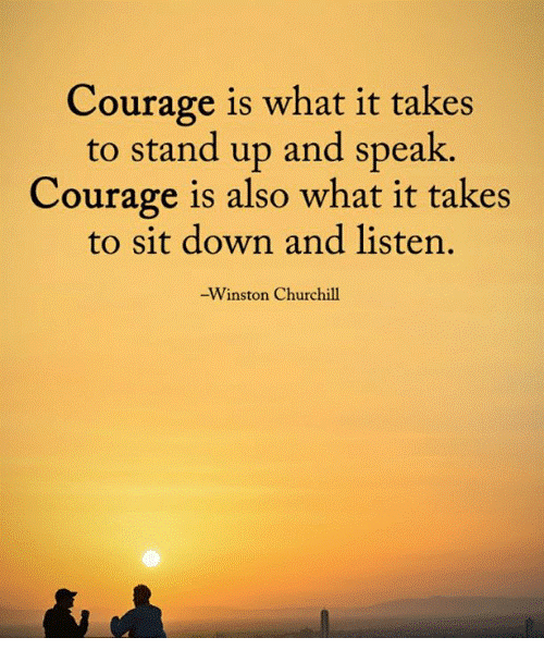 courage